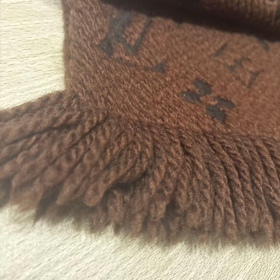 Louis Vuitton ブラウン マフラー