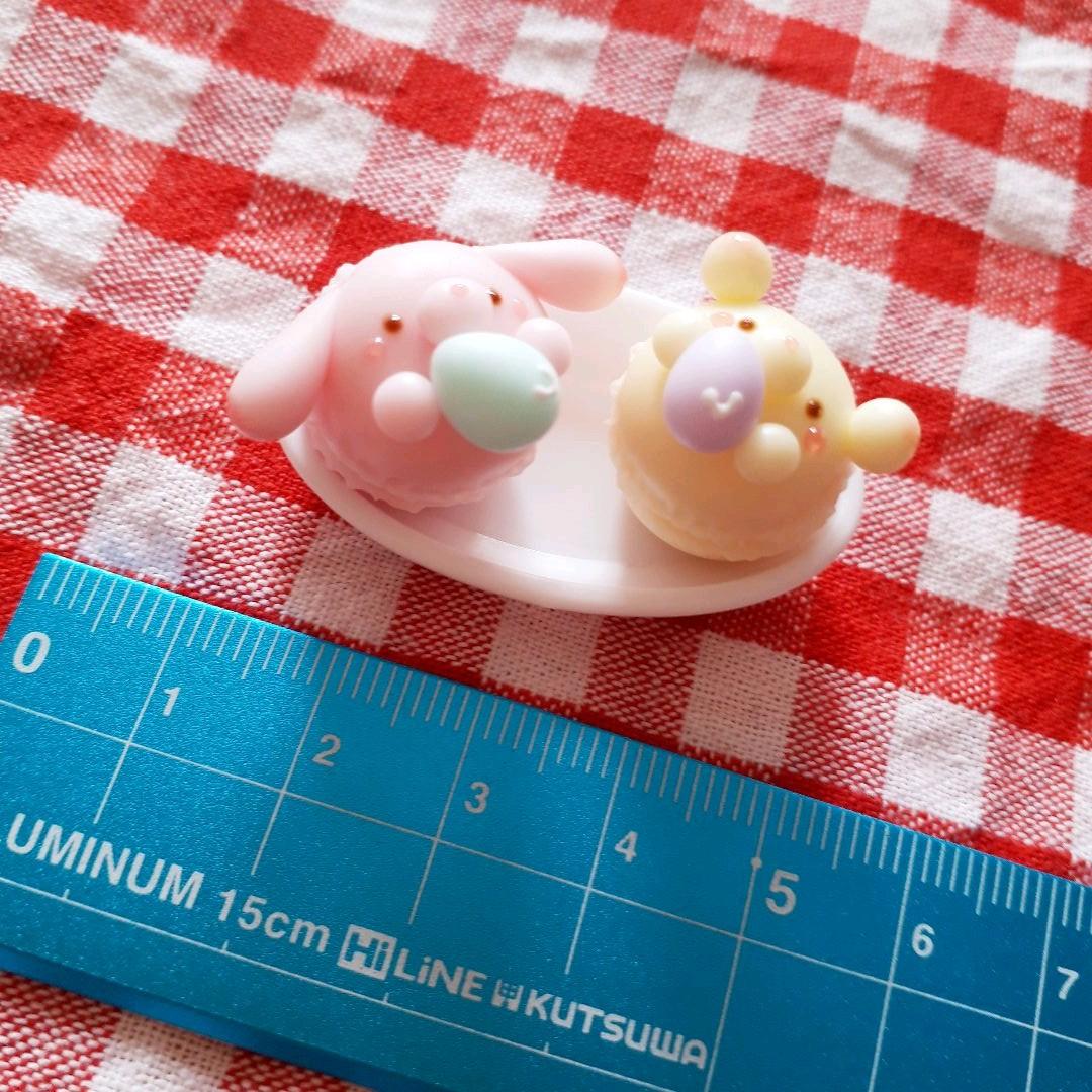 うさぎ&くま♡マカロンset