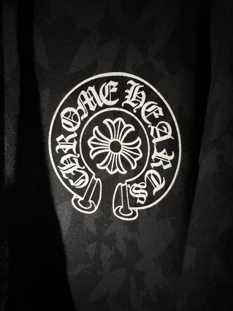 CHROME HEARTS セメタリークロスジップアップフーディー