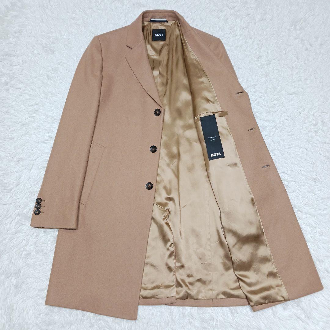 ✨2024✨極美品✨BOSS　チェスターコート　スリムフィット　US 40R