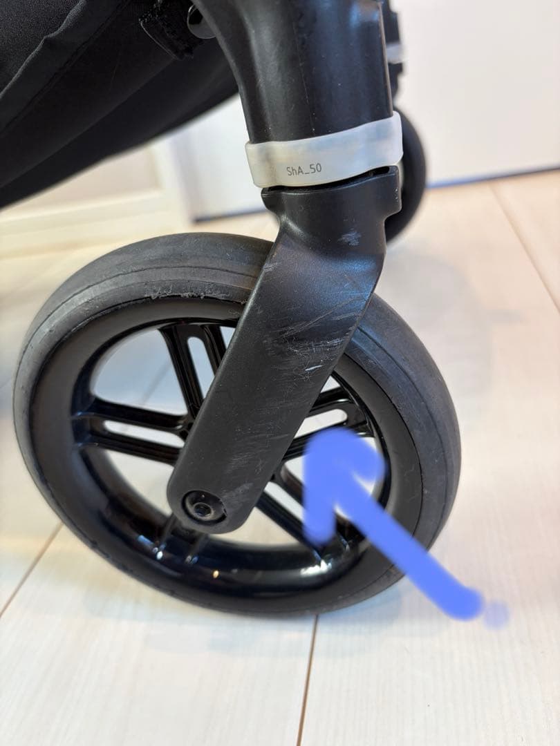 サイベックスメリオカーボン2022　ベージュ　レインカバー&ドリンクホルダー付