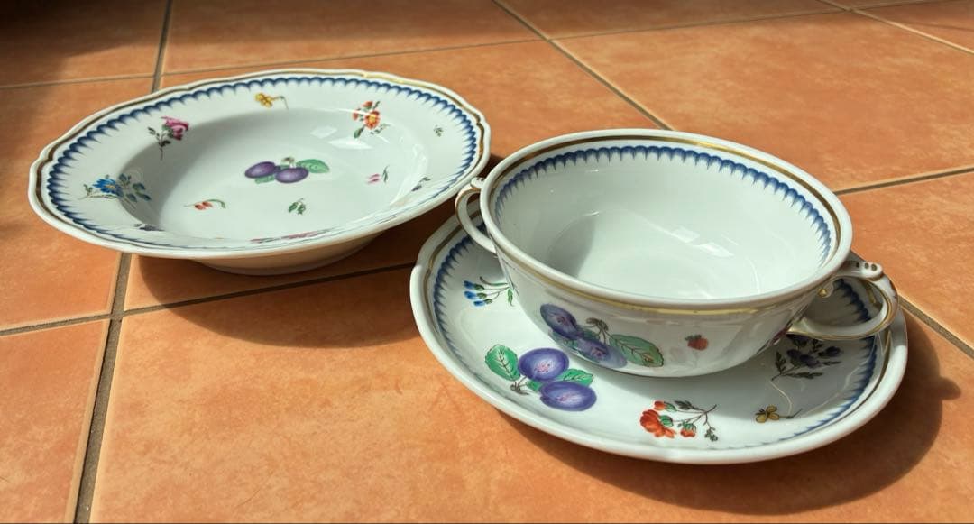 スープカップ・スープ皿 2種セット リチャードジノリ イタリアンフルーツ