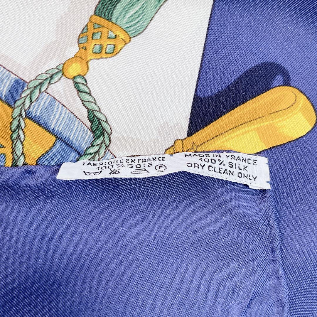 美品　エルメス　カレ90 スカーフ　エルメスの思い出　正規品　シルク