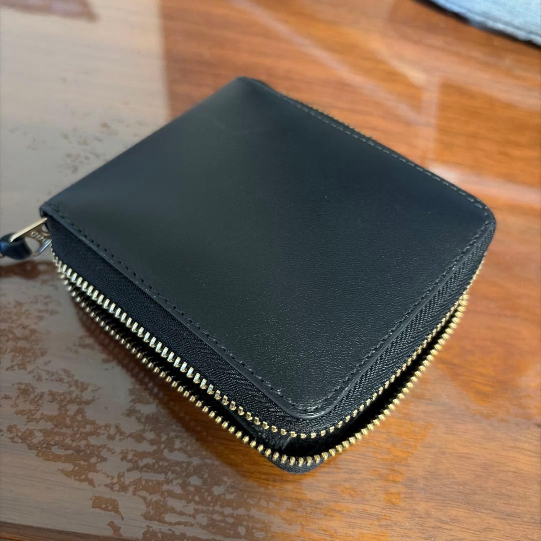 COMME des GARÇONS 二つ折り財布 ブラック