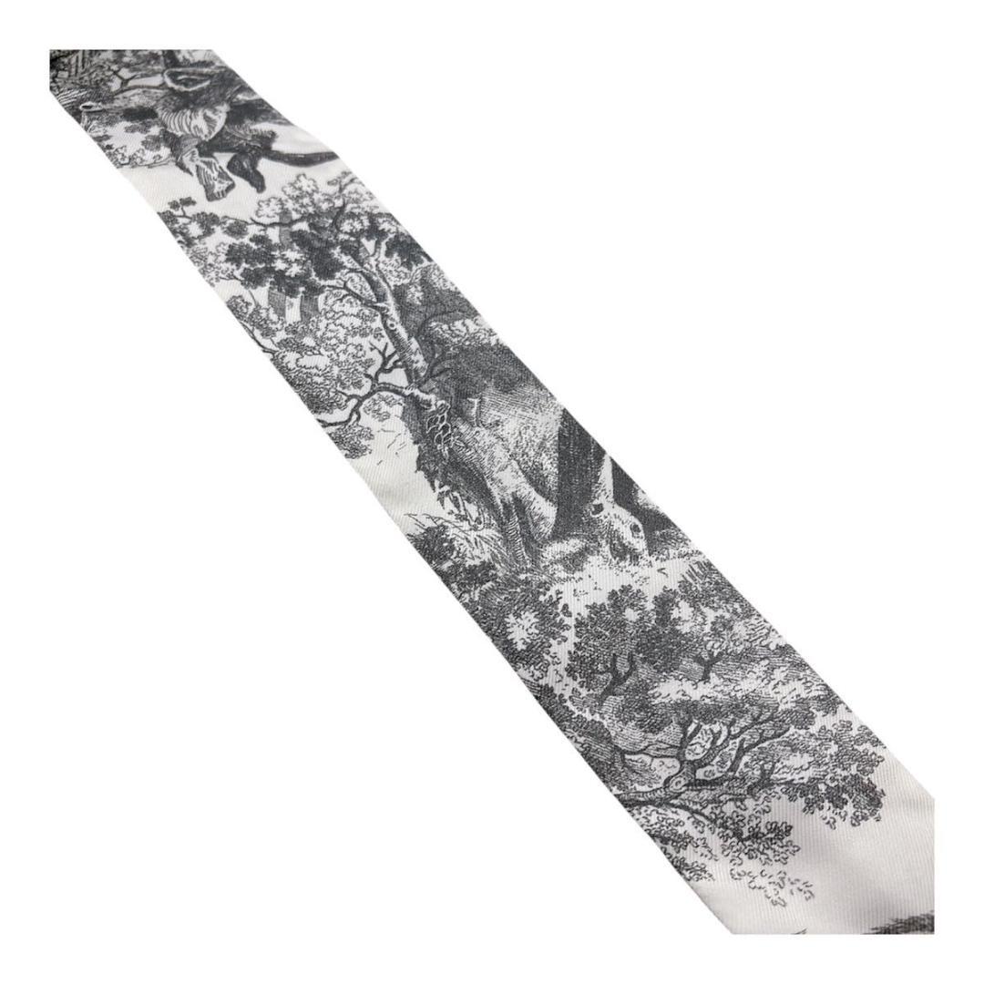 ディオール ミッツァ スカーフ シルク トワル ドゥ ジュイ アニマル柄