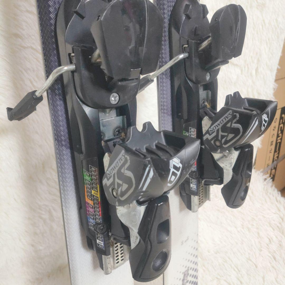 サロモン SALOMON Focus 145cm ショートカービングスキーセット