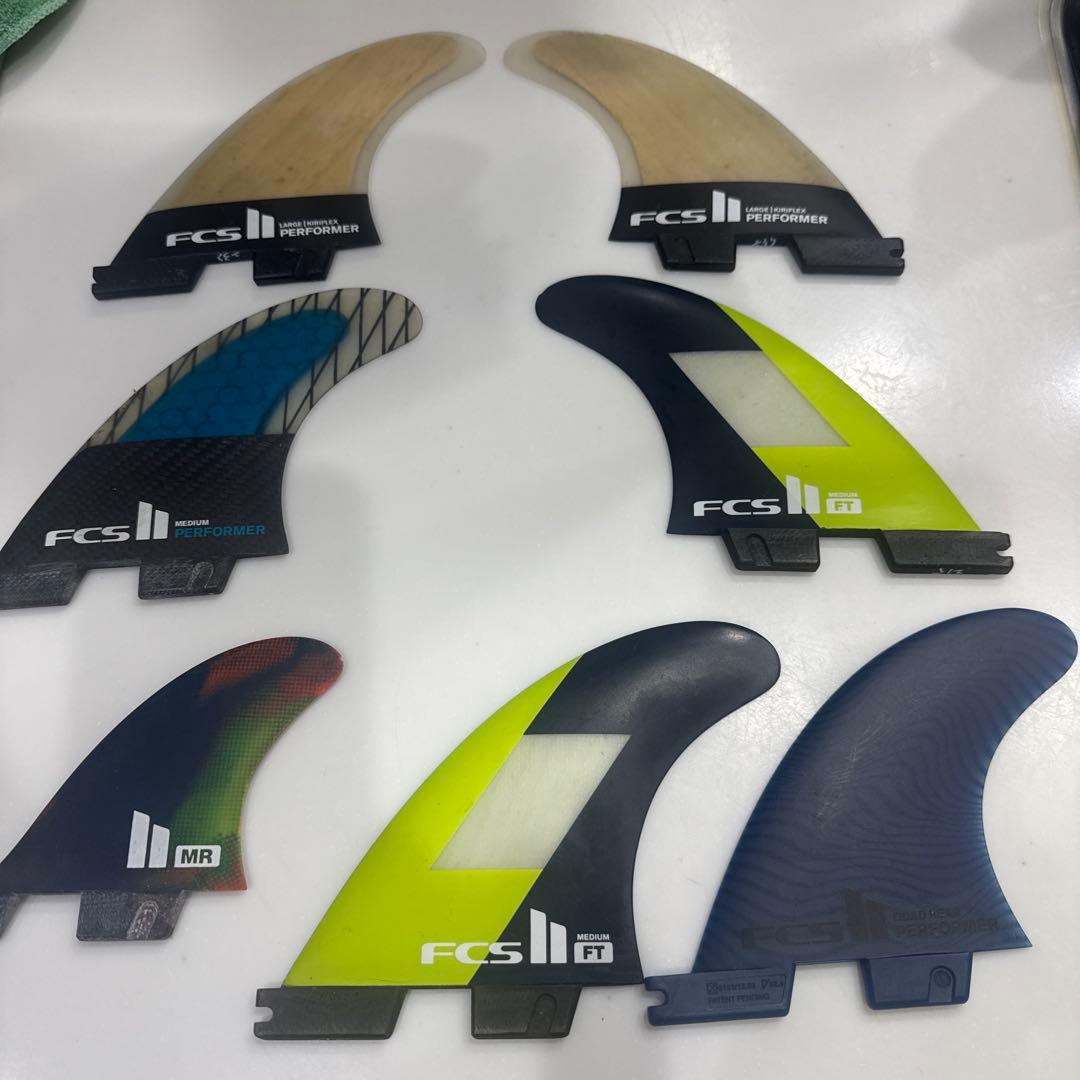 FCS II サーフボードフィンセット