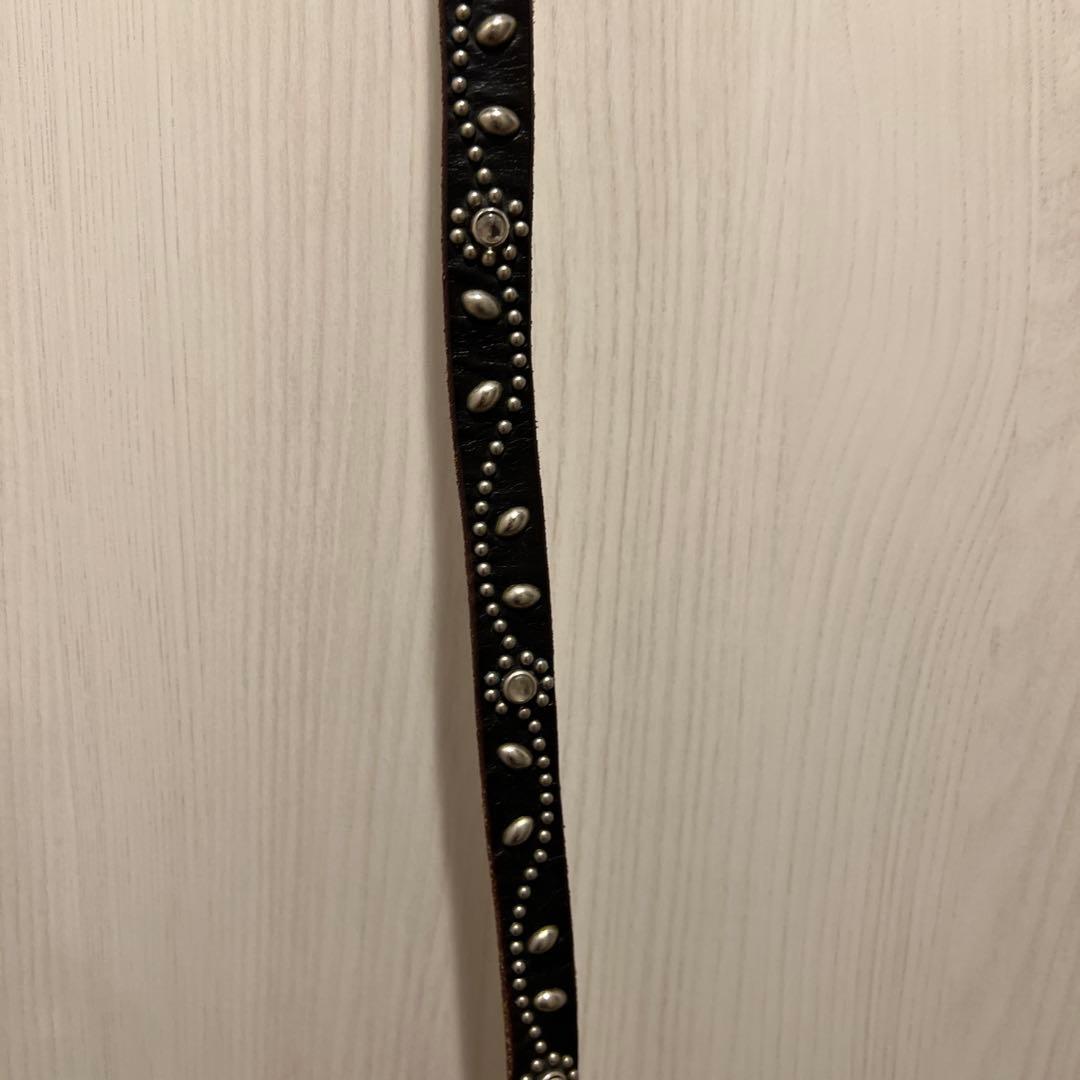 HTC スタッズナローベルト　ブラック 32インチ　スタンダードカリフォルニア