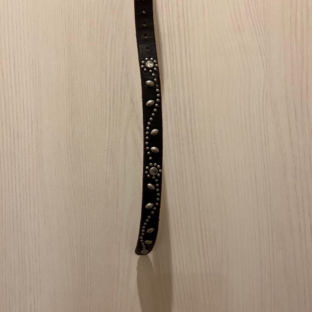 HTC スタッズナローベルト　ブラック 32インチ　スタンダードカリフォルニア