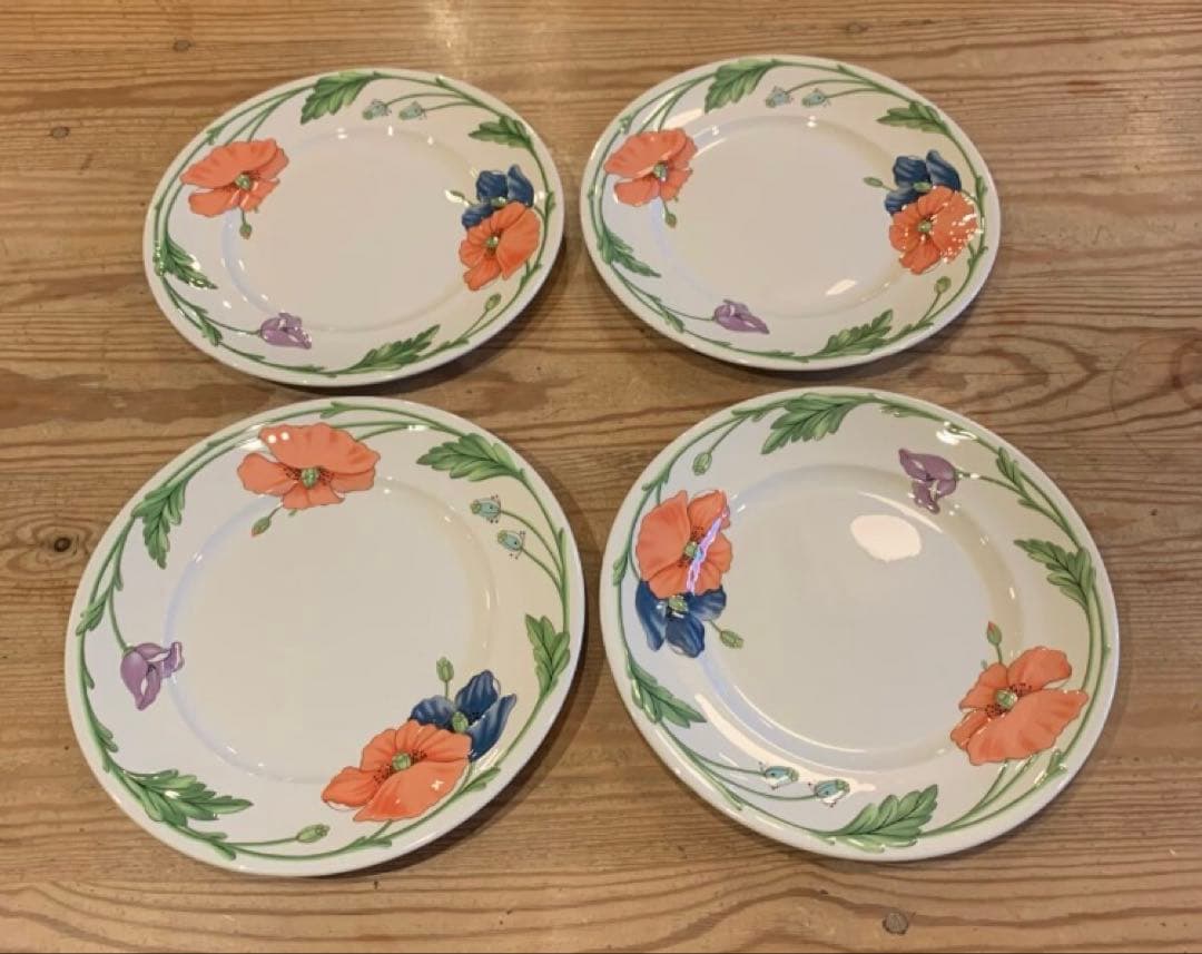 ビレロイ&ボッホアマポーラプレート大皿　中皿　カップ&ソーサー