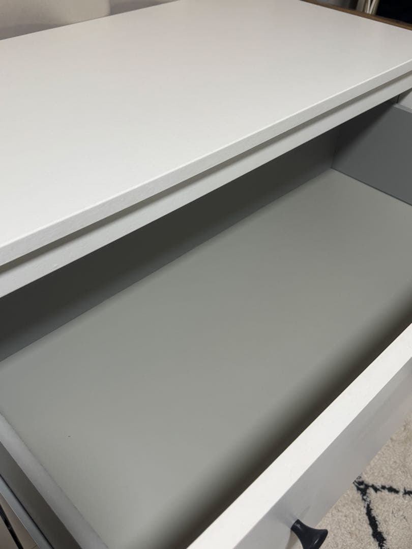 【廃盤超美品】IKEA コッパン KOPPANG 3段チェスト　木製　ホワイト