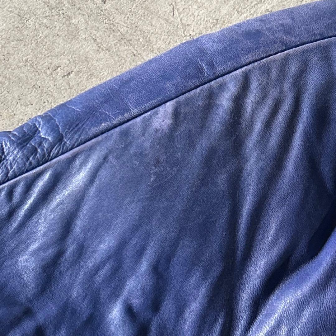 vj　90sヴィンテージラムレザーブルゾンボンバージャケットarchive