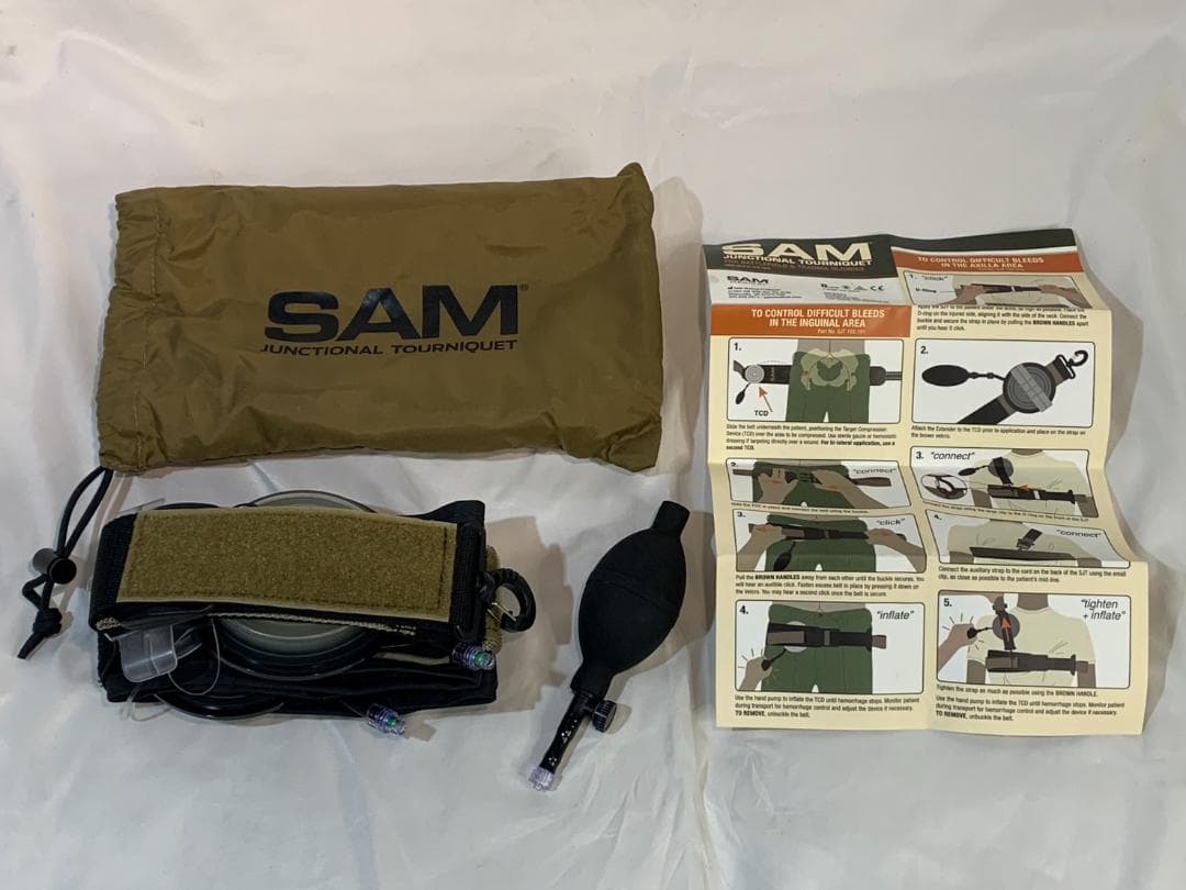 SAM ジャンクショナル ターニーケット 止血帯 SJT102 骨盤固定 駆血帯