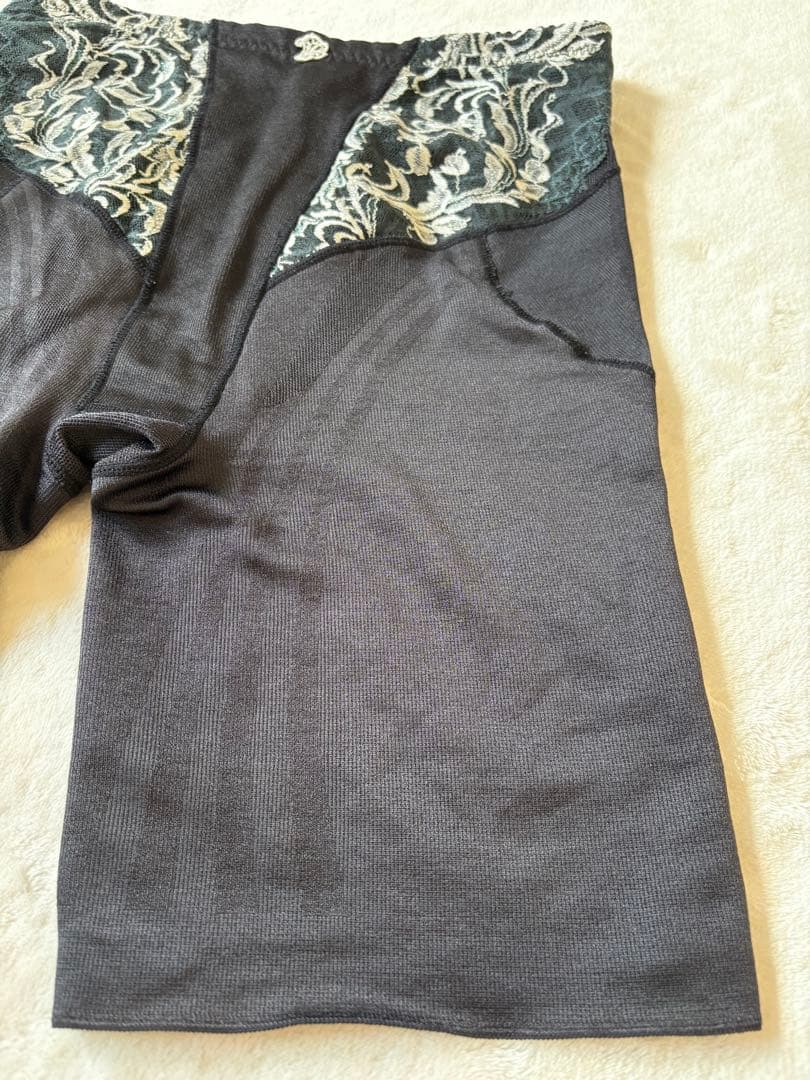 【美品】マルコ 補正下着ロングガードルL-70リベルディーニュ グリーン黒