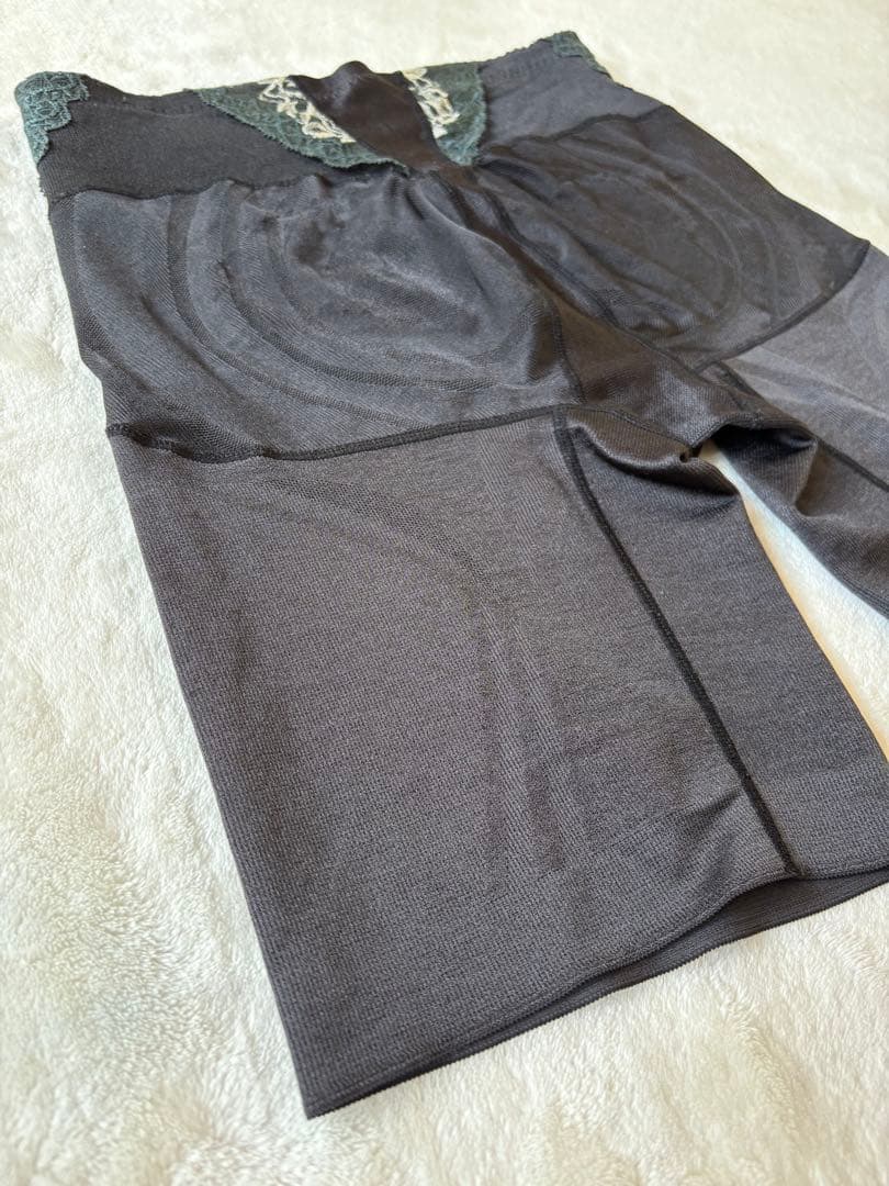 【美品】マルコ 補正下着ロングガードルL-70リベルディーニュ グリーン黒