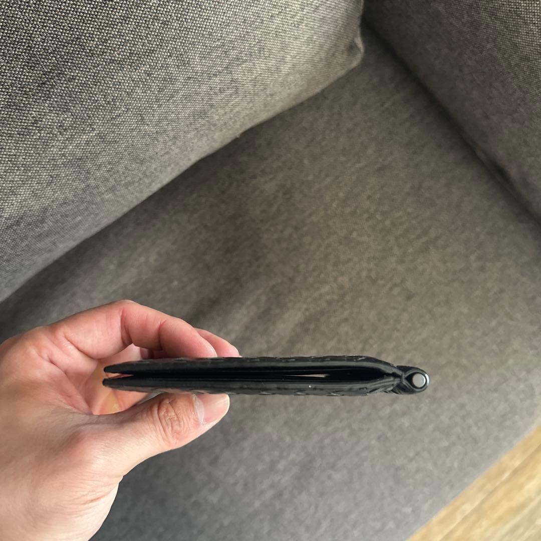 BOTTEGA VENETA 編み込みレザー マネークリップ