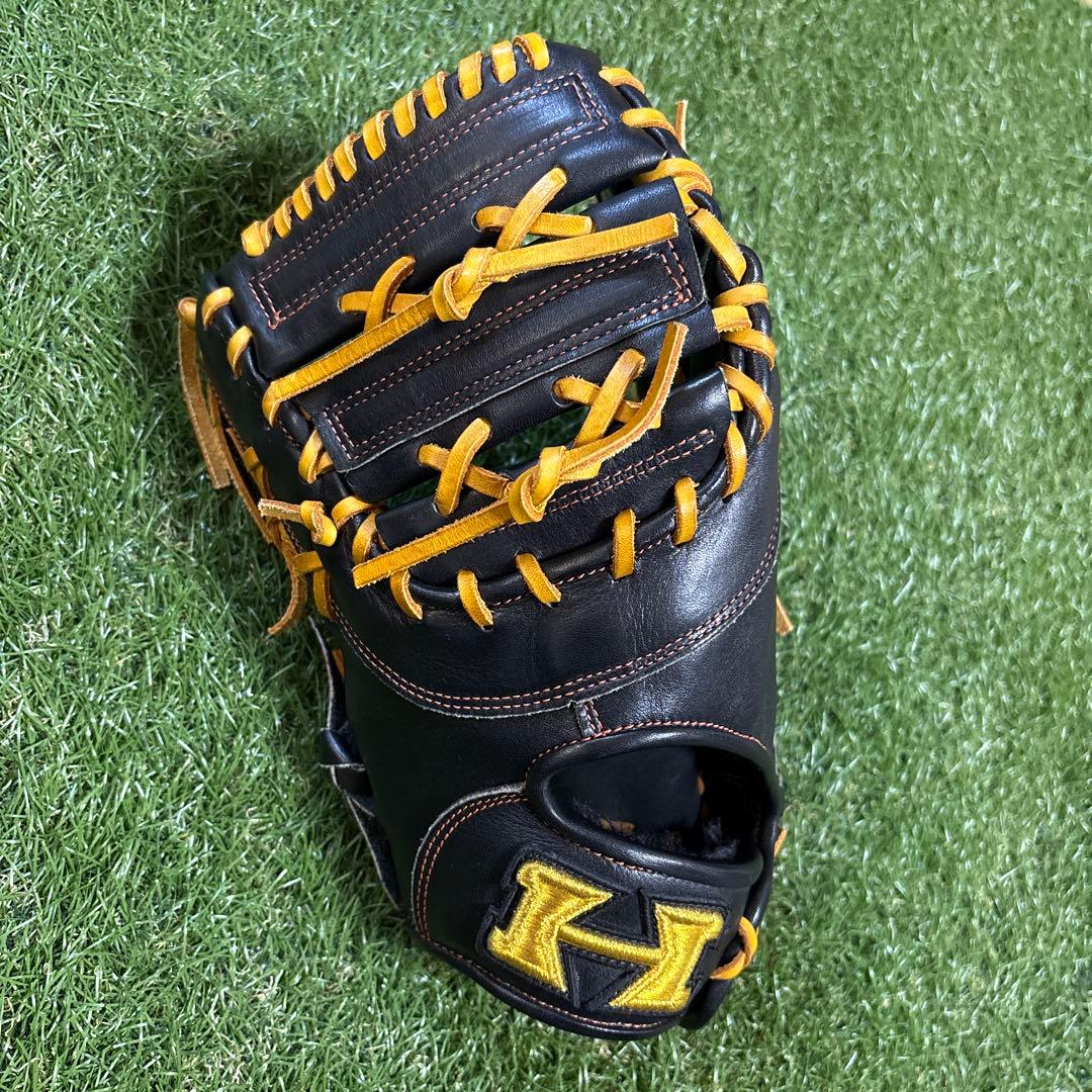 野球　ハイゴールド左用サンスポー軟式ファーストミット