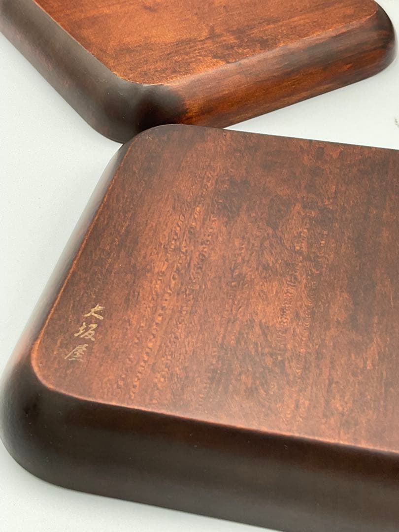 軽井沢彫　大坂屋　銘々皿