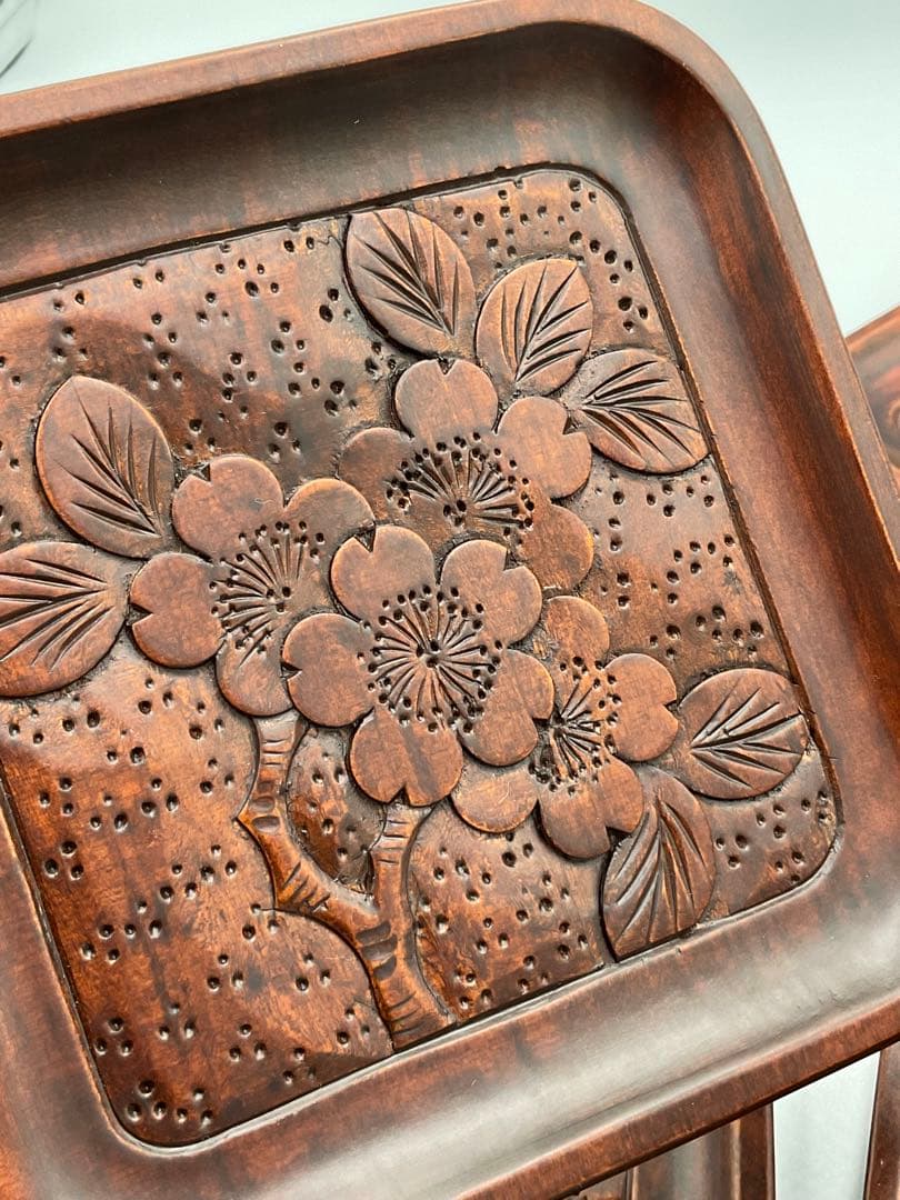 軽井沢彫　大坂屋　銘々皿