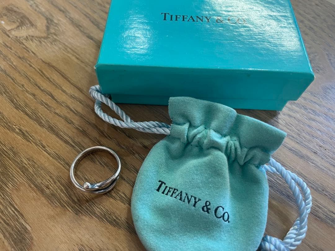 Tiffany & Co. ティファニー シルバー リング ティアドロップ
