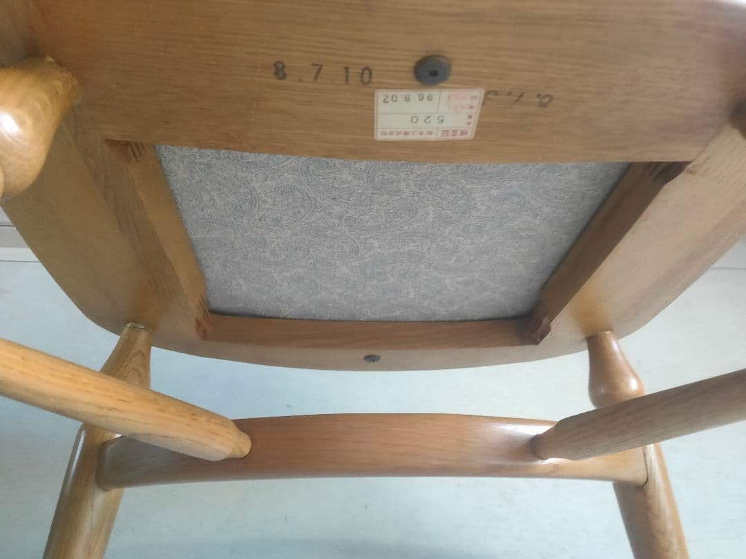 ♪②柏木工 KASHIWA かしわ チェアー 椅子 クッションふわふわ ♪