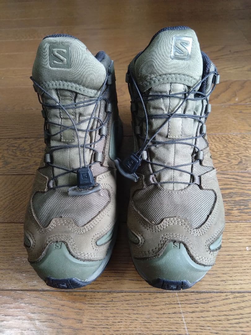 【サロモン XA FORCES MID GTX】トレッキングシューズ 24cm