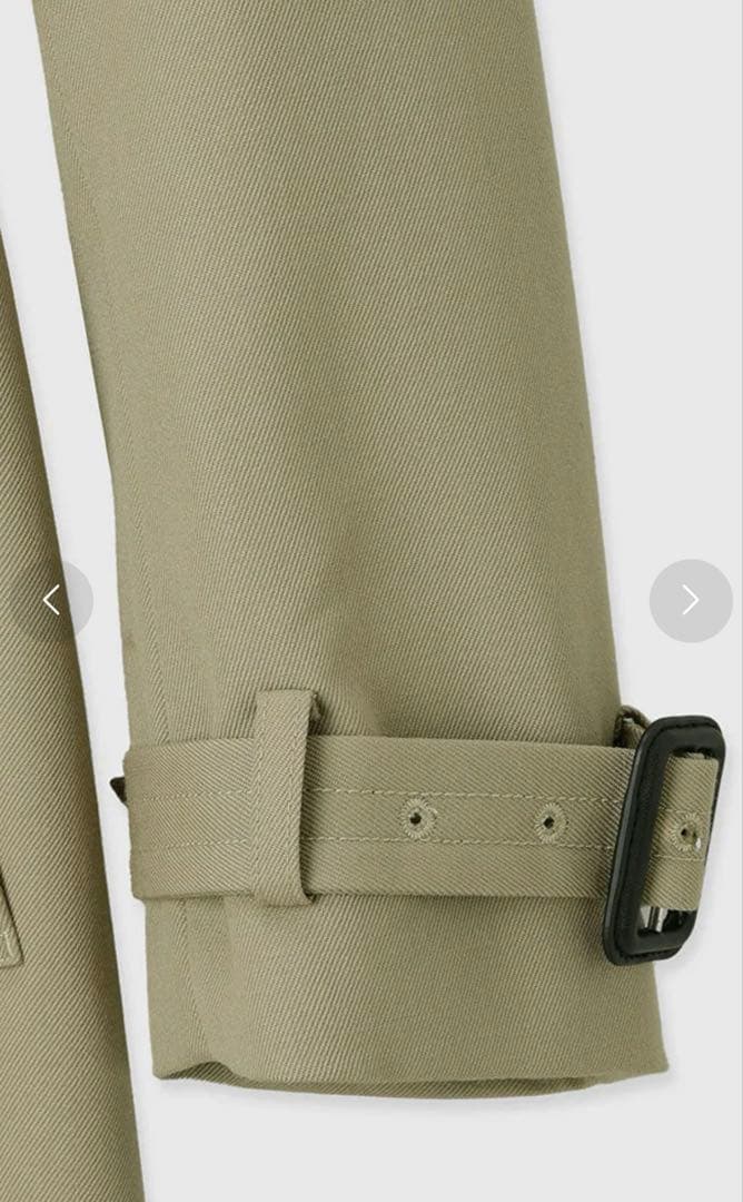 【新品未使用】anuans アニュアンス ウールギャバジントレンチコート