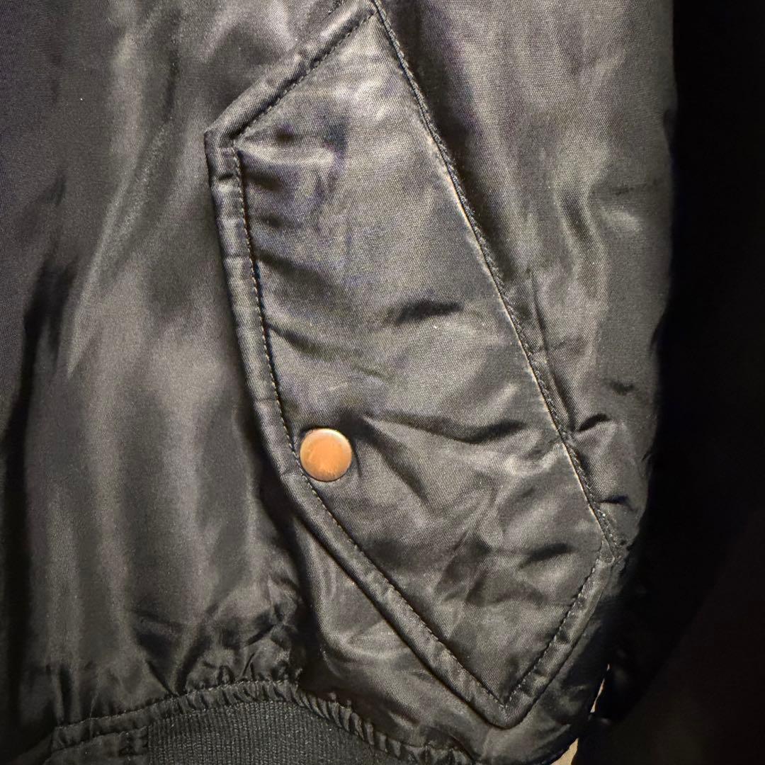 POLO JEANS CO. RALPH LAUREN MA-1 ブラック L