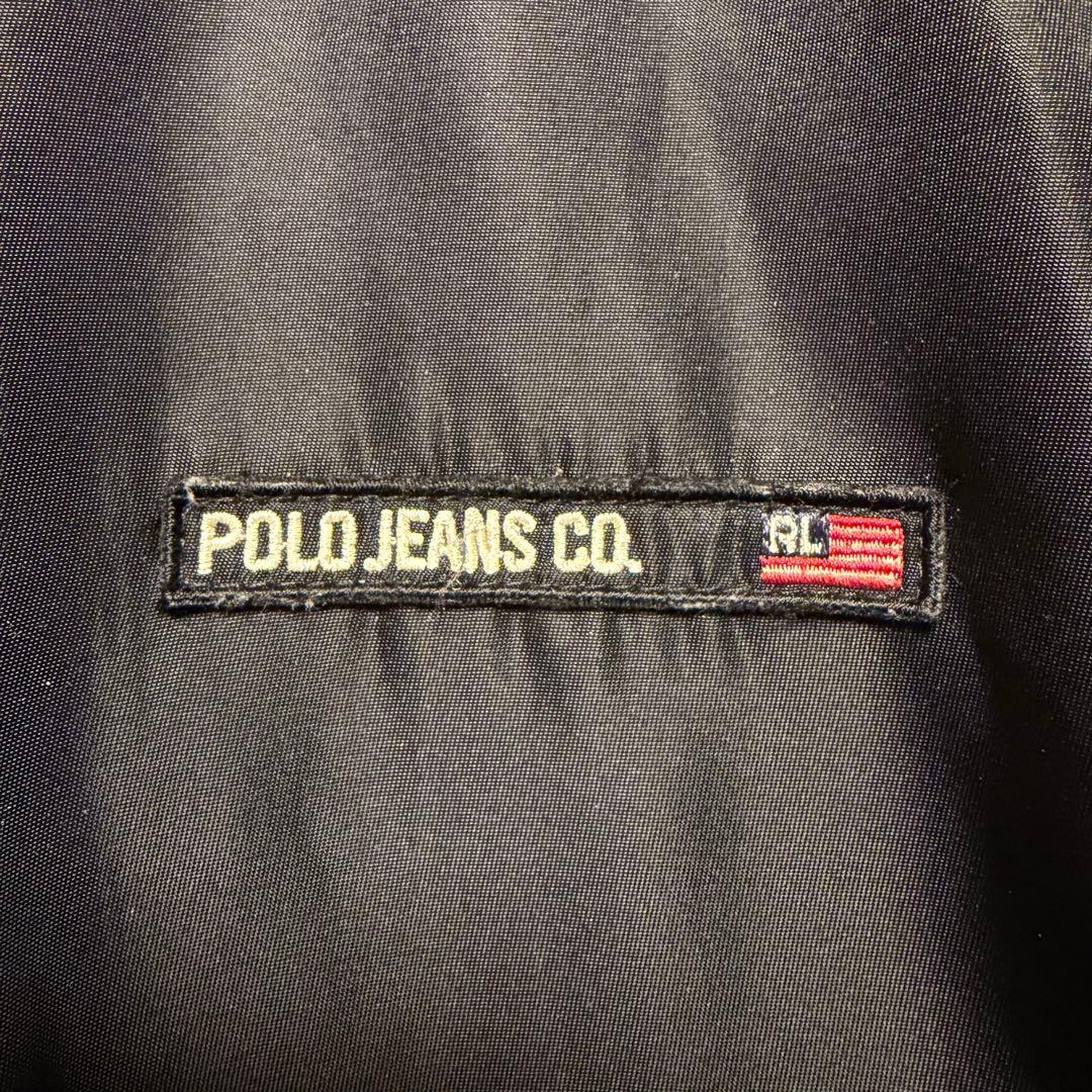 POLO JEANS CO. RALPH LAUREN MA-1 ブラック L