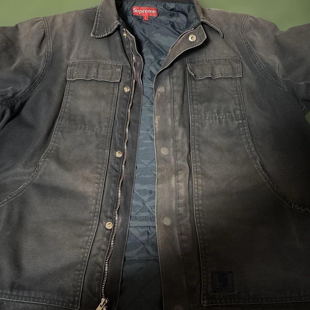 Supreme duck traditional jacket 鬼フェード