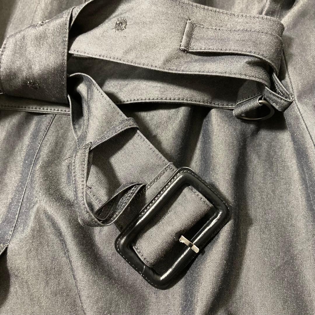 美品✨ポールスミス トレンチコート カシミヤ混 ライナー付 Mサイズ グレー