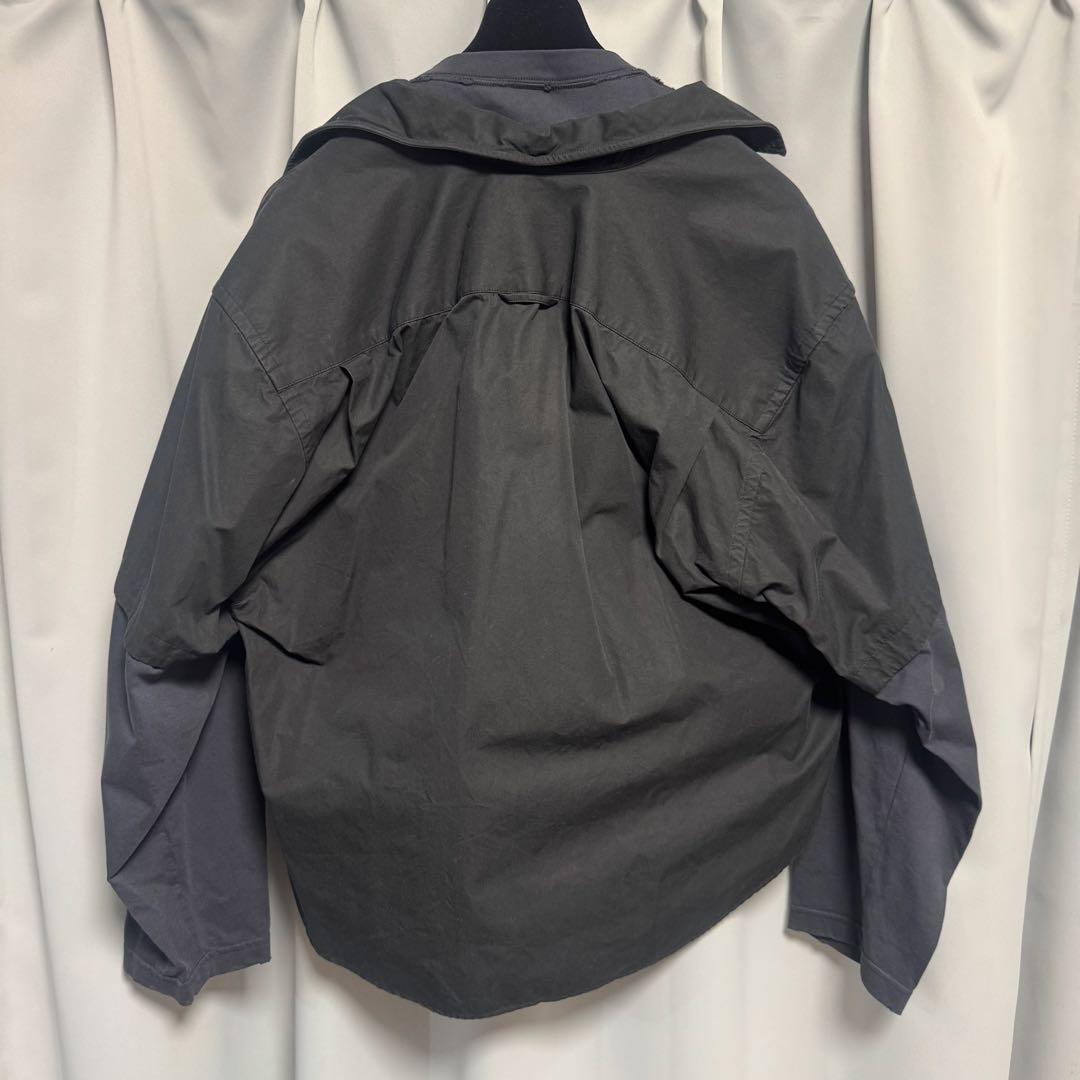 BALENCIAGA トロンプロイユ レイヤード シャツ BB ICON