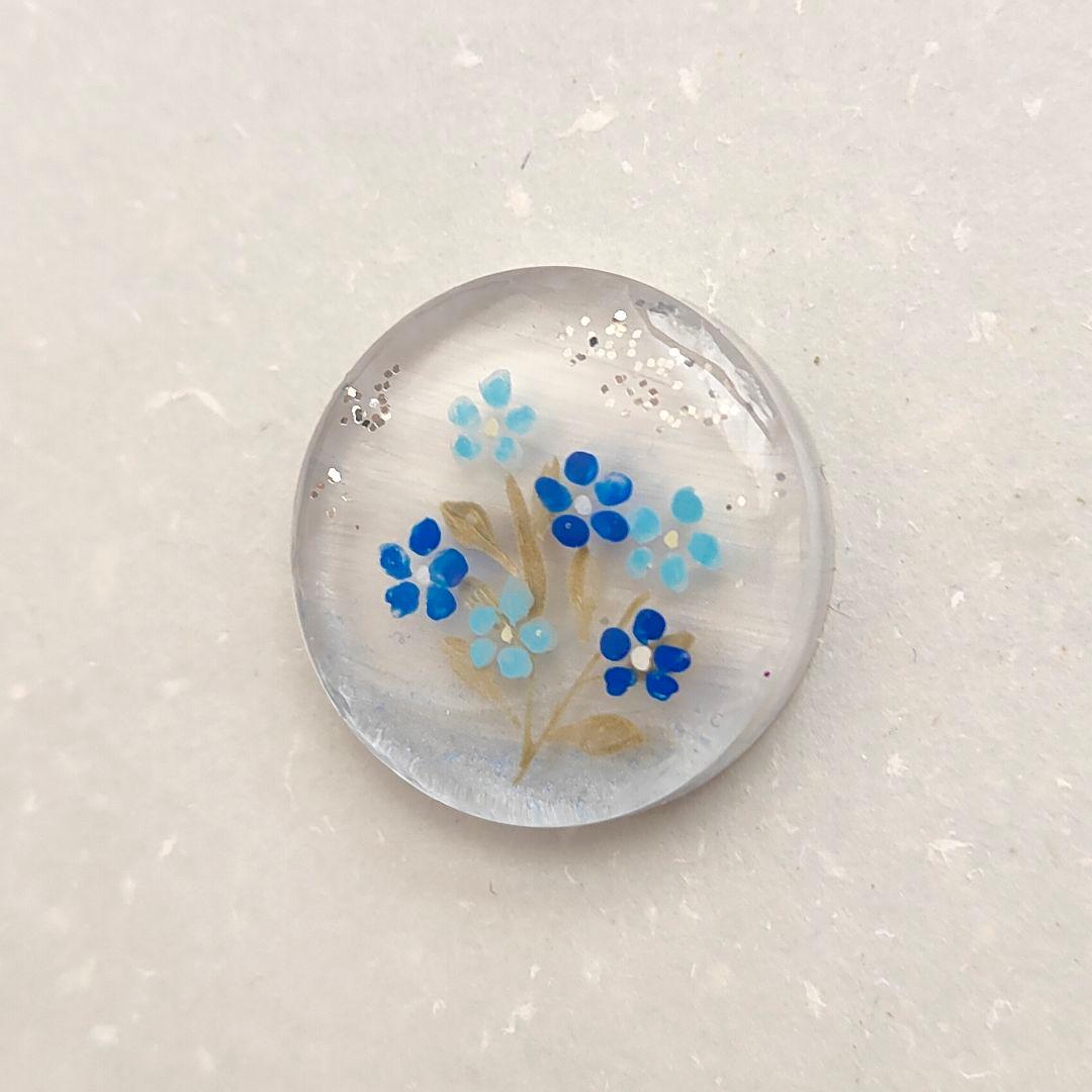 【909】ハンドメイド　レジン　ヘアゴム　ポニーフック