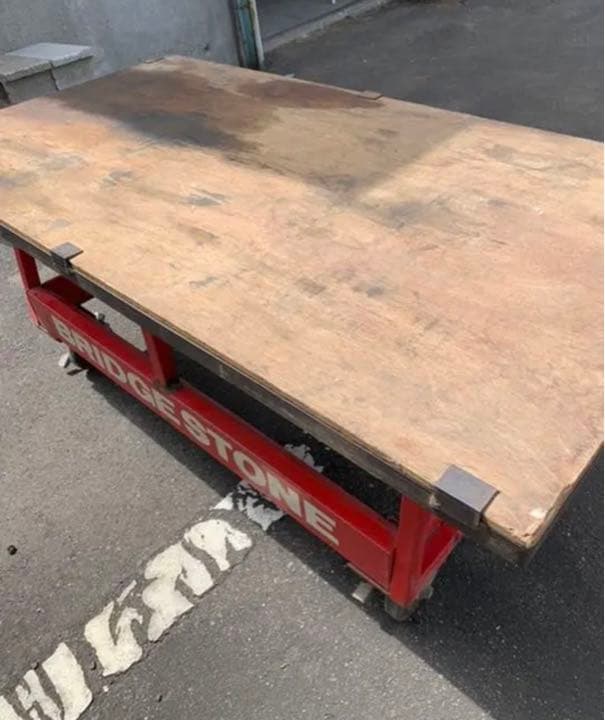 BRIDGESTONE ブリヂストン　作業台　ワークデスク　机　デスク　工場