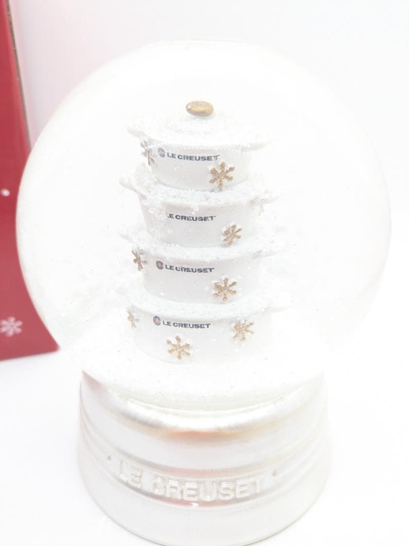 ルクルーゼ　２０１６年スノードーム　ホワイトラスター