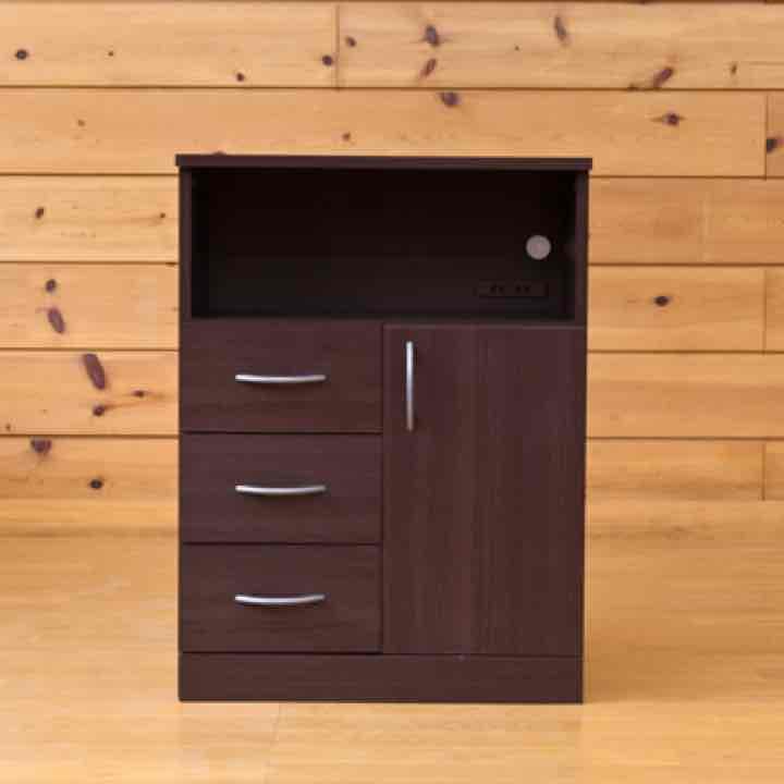 シンプル電話台　DBR/WHカタログ価格34344円