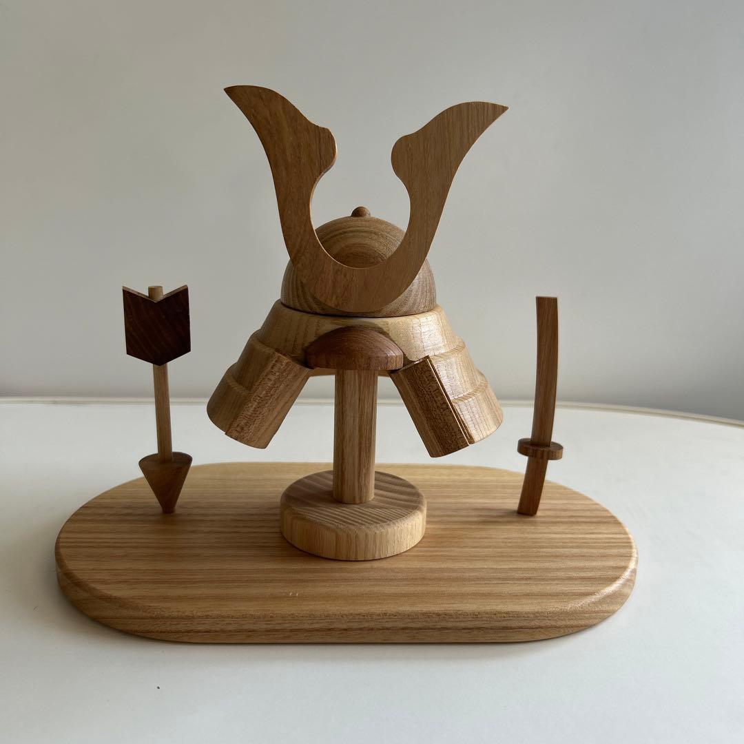 ※未使用※ お値下げしました 木製 兜