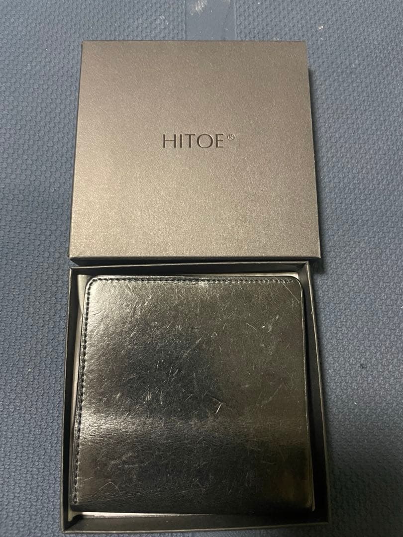 【値下げ】Hitoe Fold Less Foschia ヒトエ ネイビー