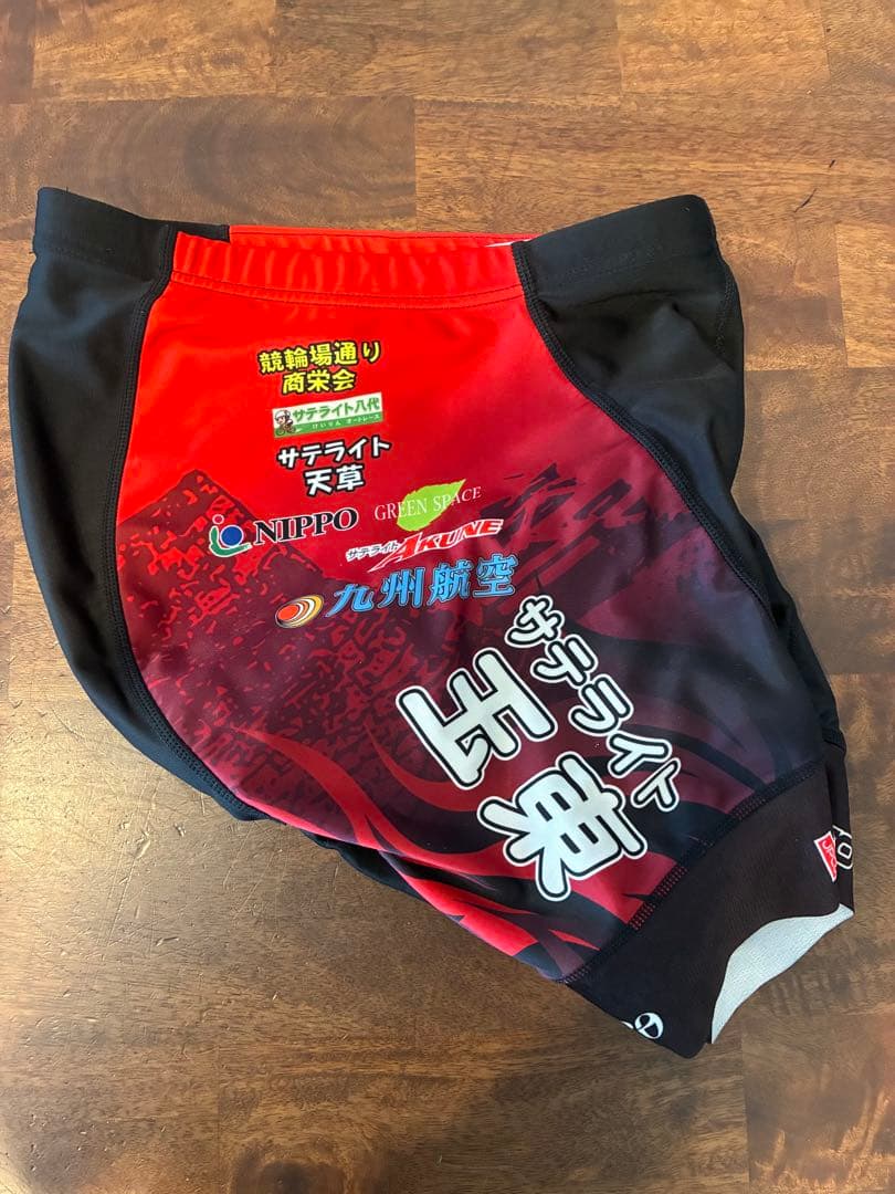 熊本競輪 KUMAMOTO サイクルジャージ ジレ 競輪ユニフォーム