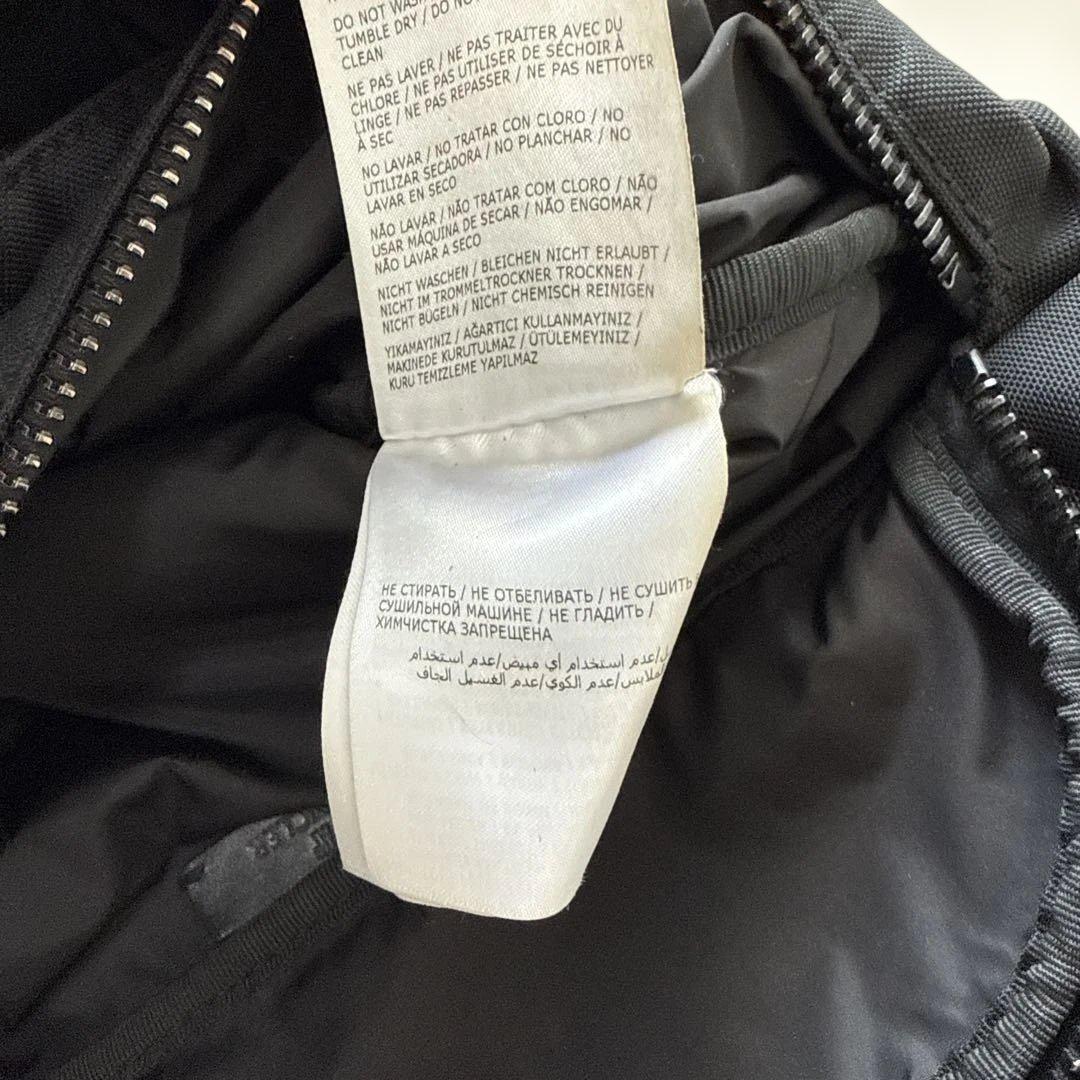 モンクレール　ウエストポーチ　ボディバッグ　黒　メンズ　巾着袋付き