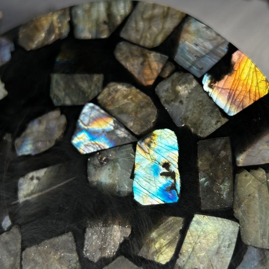 高品質　ラブラドライト　プレート　コレクション