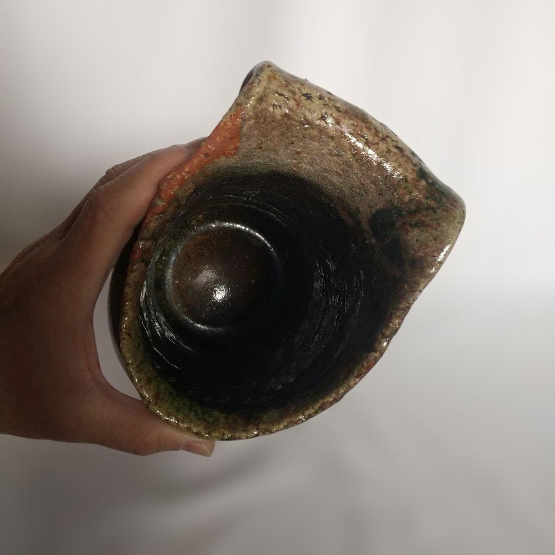 益子焼　長倉翠子　精　高さ約28センチ　長期保管品