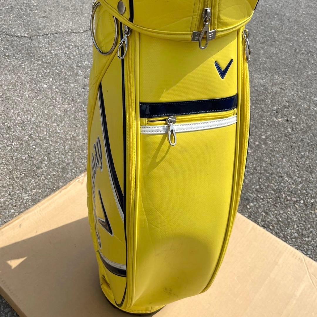 【即購入OK】callaway キャロウェイ キャディバッグ イエロー
