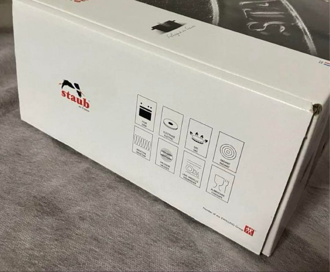 bancho 　STAUB ストウブ ココット 20cm グレー　未使用