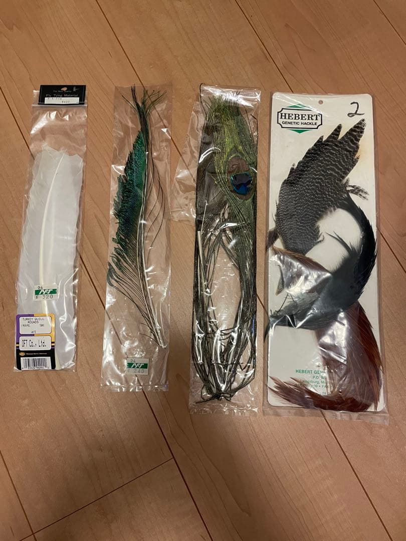 フライタイイングー式 【OFTバイス】フック、マテリアまとめ売