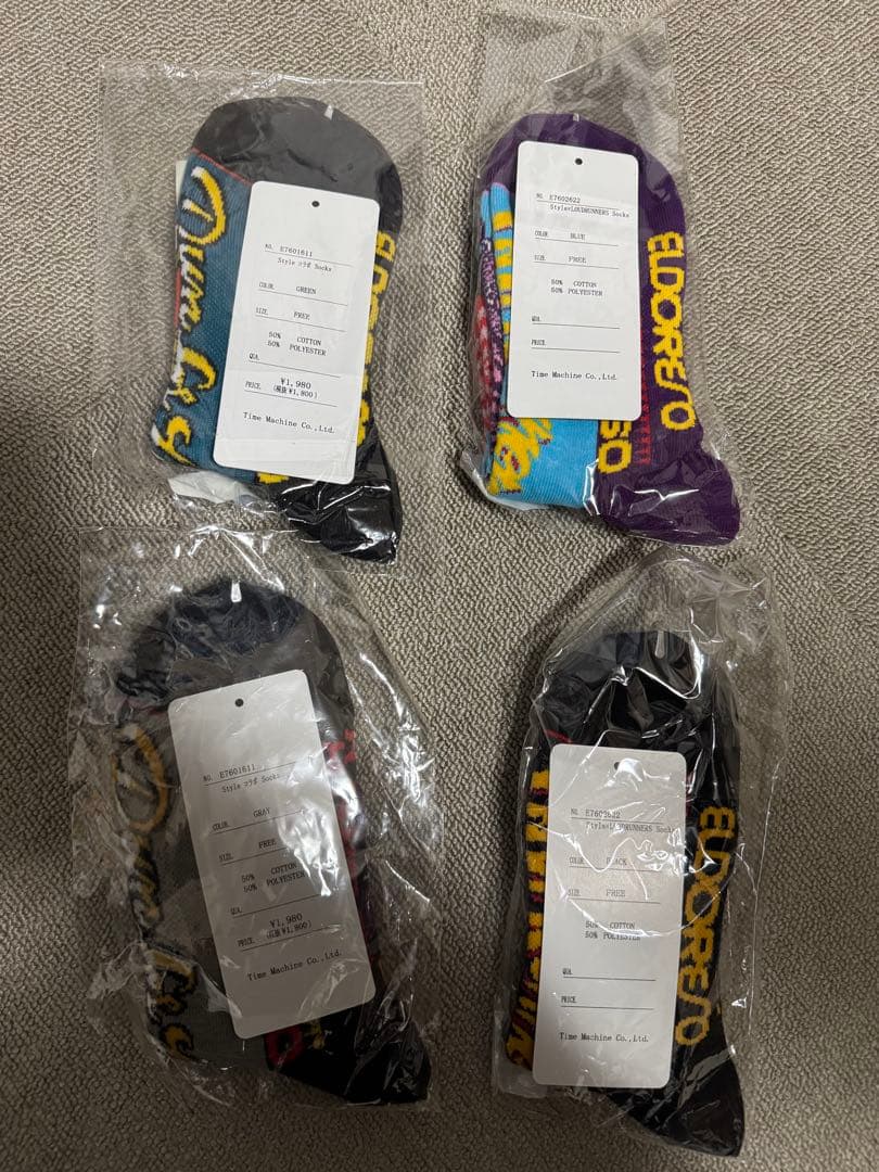 【新品・未使用】eldoreso エルドレッソ ランニングソックス 靴下