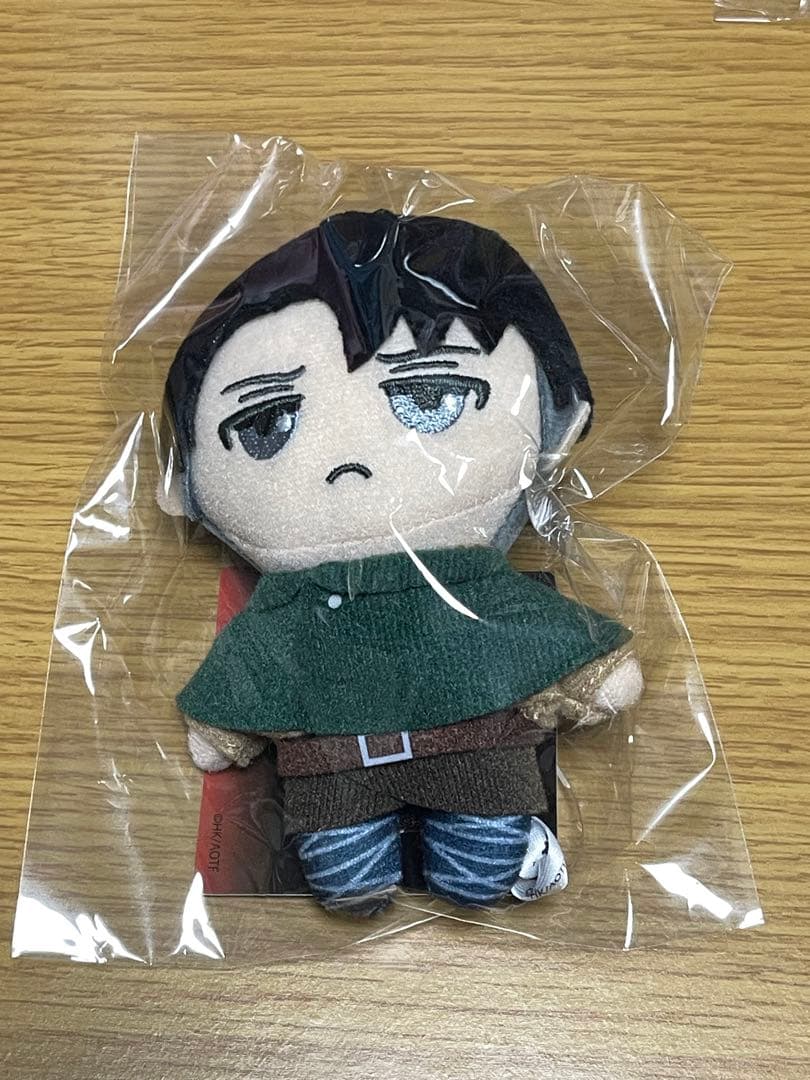 進撃の巨人 劇場版 ぬいぐるみキーホルダー 4点セット