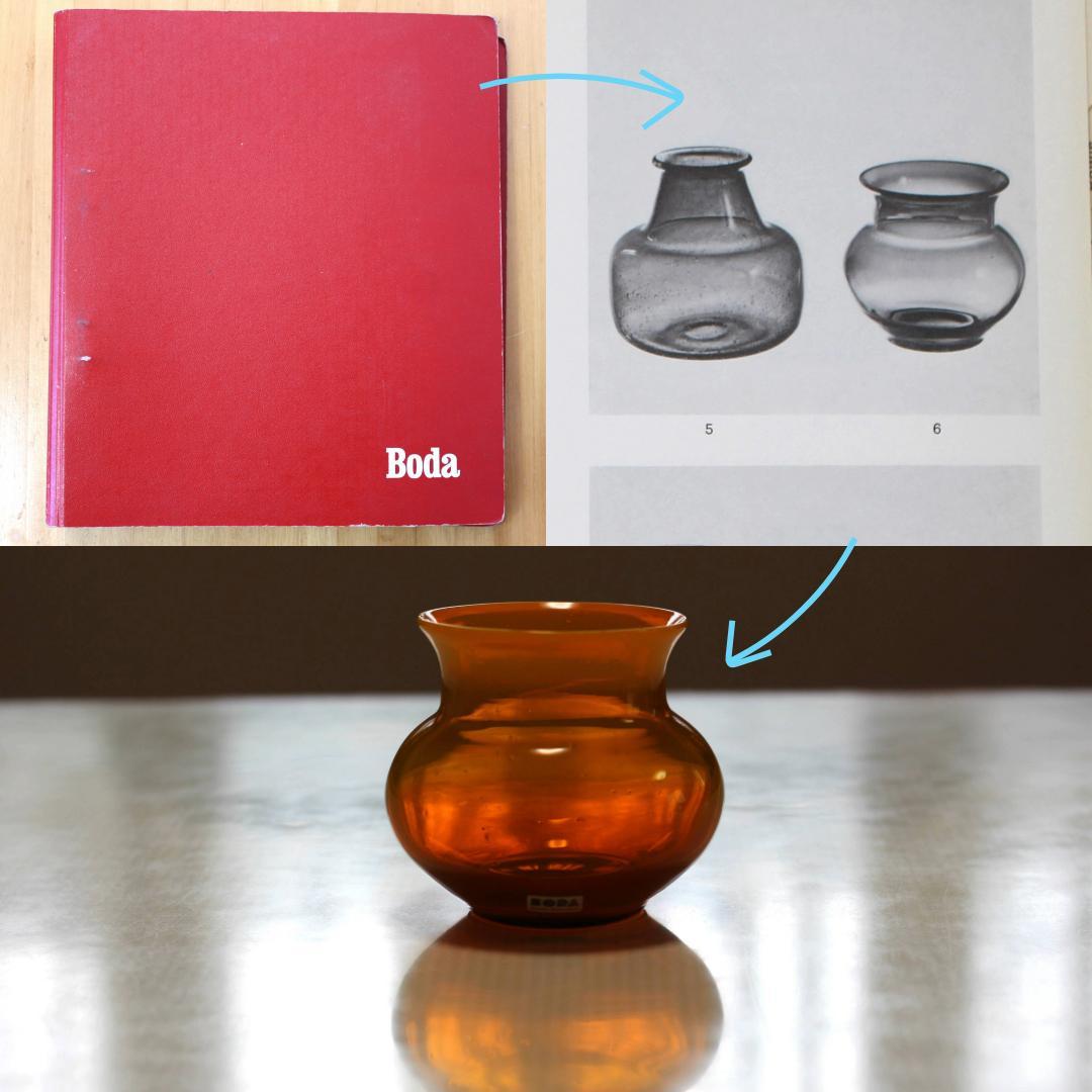 【シールあり】エリックホグラン　Erik Hoglund　イエロー 花瓶/花器