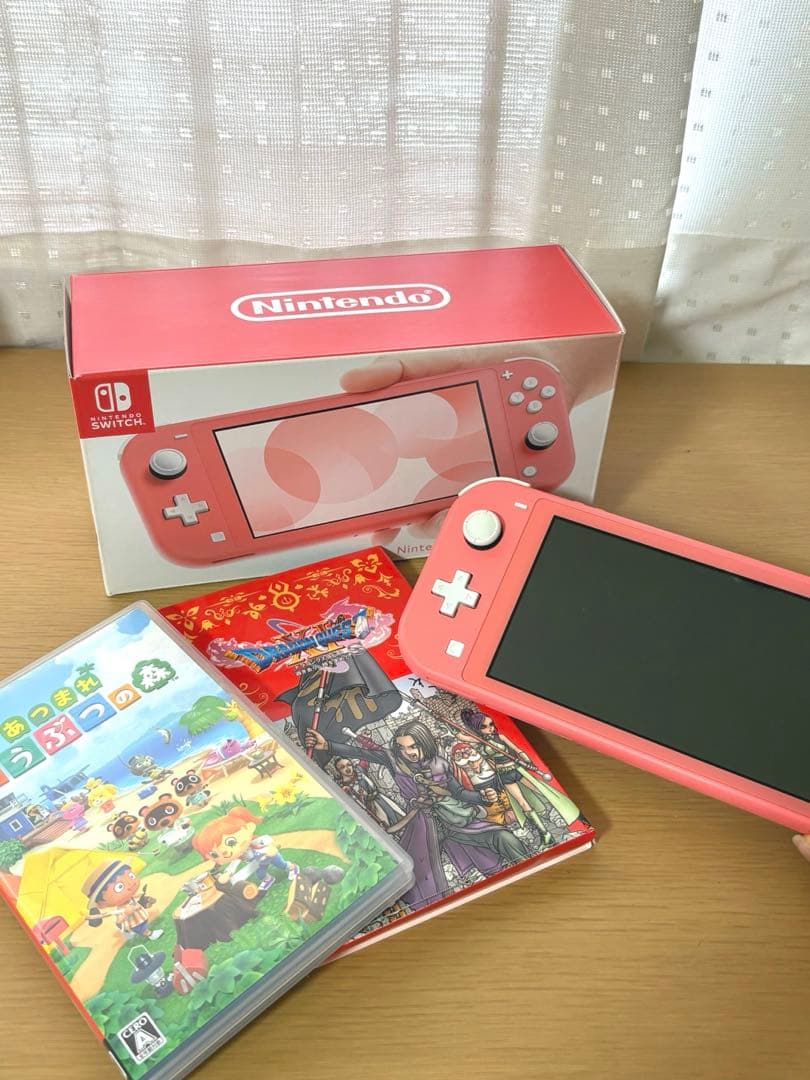 Nintendo Switch Lite ピンク 本体とソフト２つセット