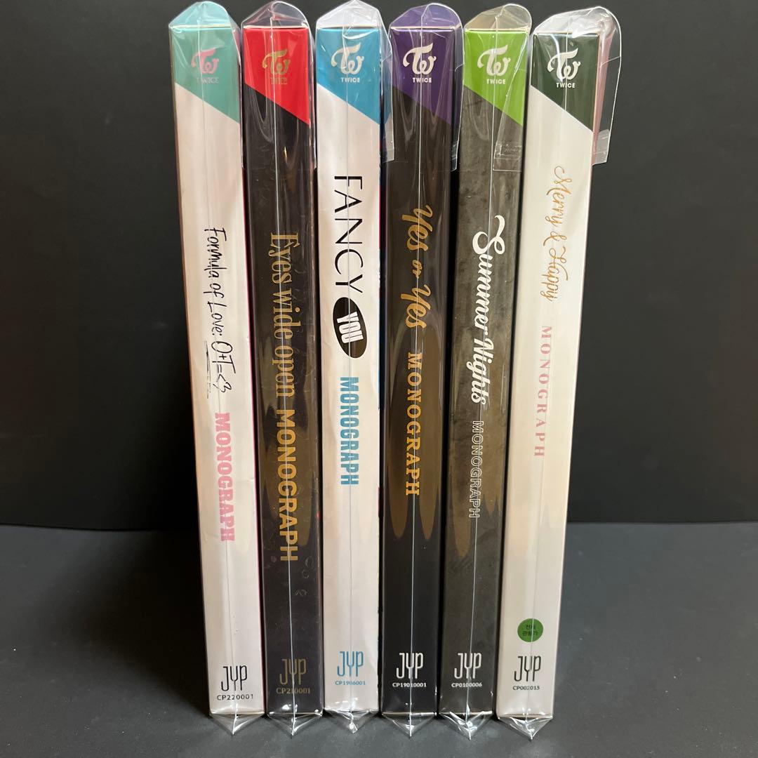 TWICE モノグラフ 6冊セット まとめ売り